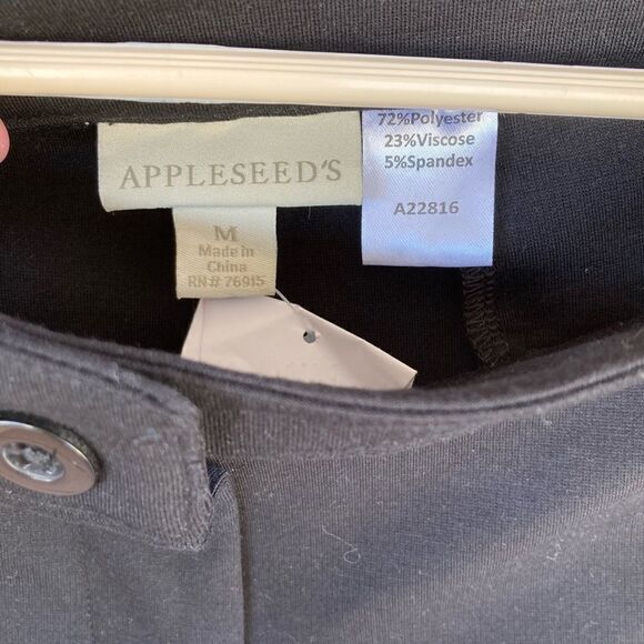 Appleseed’s Strait Leg Mid-rise Stretch Dress Pants/slacks Career Wear - Picture 4 of 6